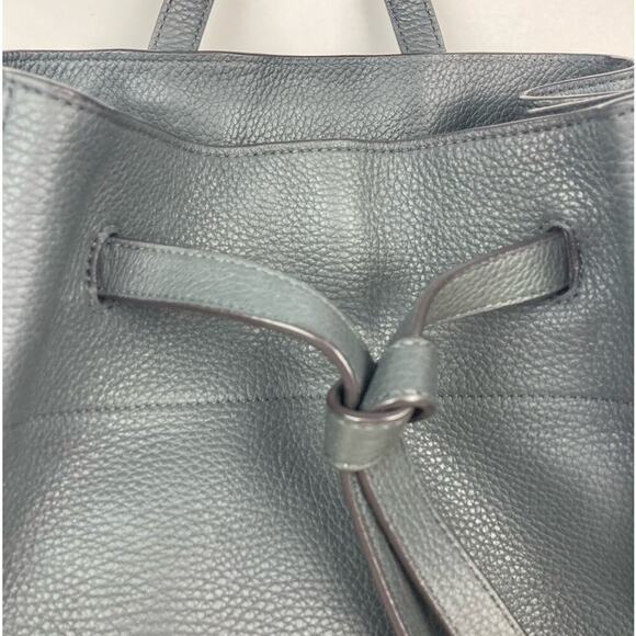 ANNABEL INGALL Italian Leather Drawstring Backpack - $550. main image 8
